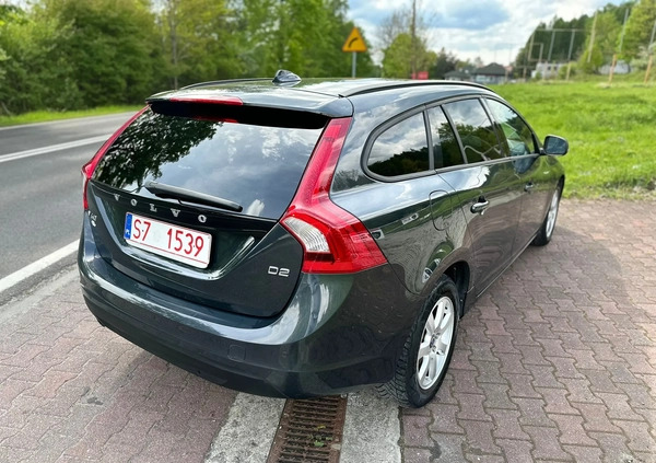 Volvo V60 cena 33900 przebieg: 170000, rok produkcji 2013 z Jaworzno małe 326